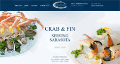 Desktop Screenshot of crabfinrestaurant.com