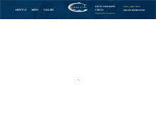Tablet Screenshot of crabfinrestaurant.com
